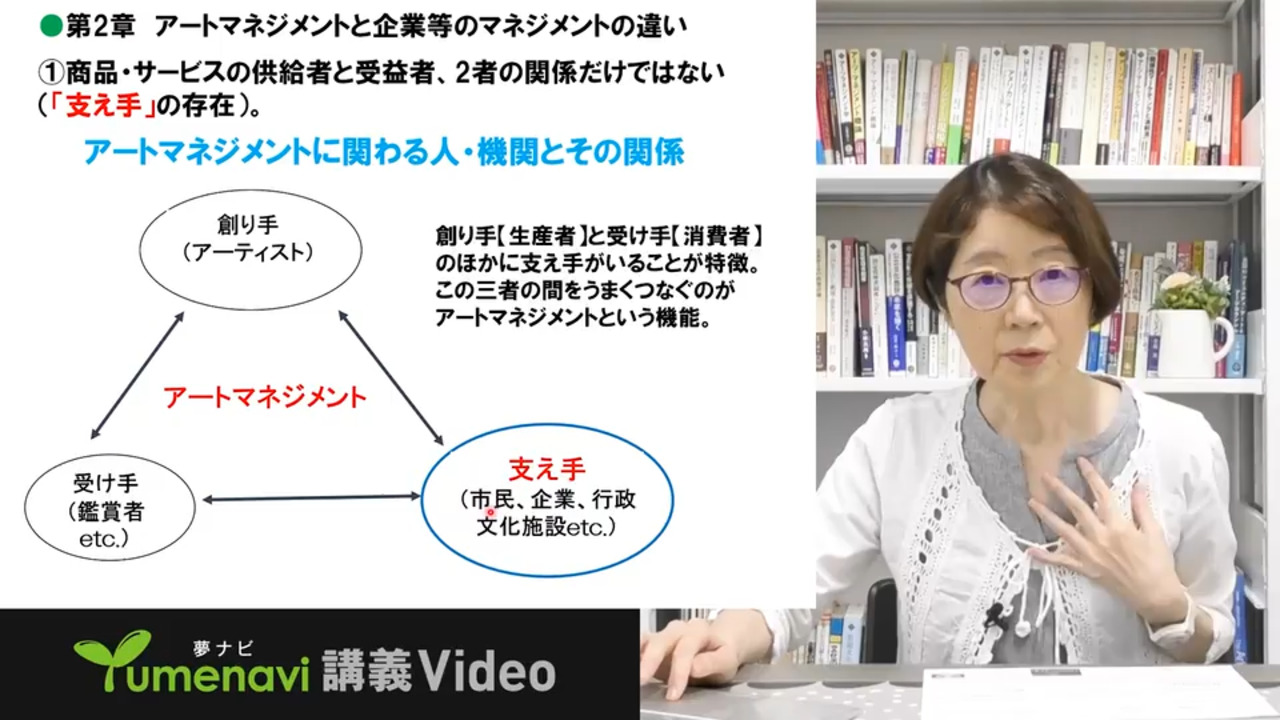教授 古賀 弥生<br>芸術文化と社会をつなぐ<br>～アートマネジメントの世界